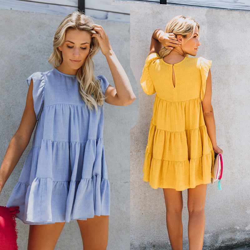 Women's Clothing Fashion Mid-length Cake Dress